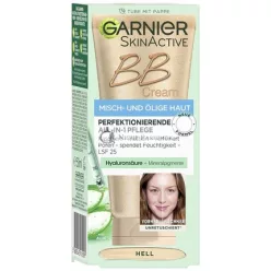   Garnier SkinActive BB Krém All-in-1 Denná Starostlivosť s Hyalurónovou Kyselinou a Aloe Verou SPF 25 Svetlá, 50ml