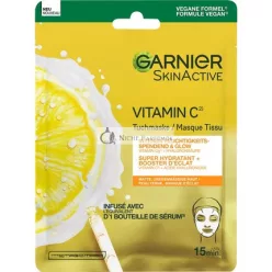 Garnier Skinactive Tkaninová maska s vitamínom C