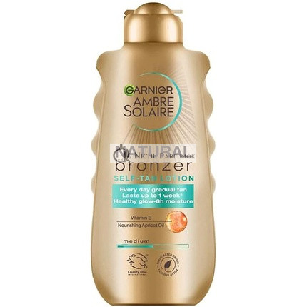 Garnier Ambre Solaire Prírodný bronzér na samoopaľovanie s marhuľovým olejom a vitamínom E, 200ml