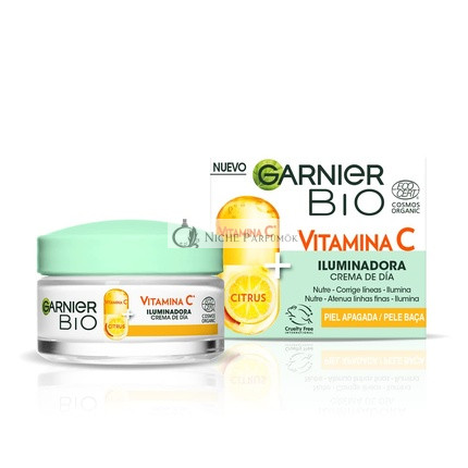 Garnier Bio Vitamín C osvetľujúci denný krém, 50ml