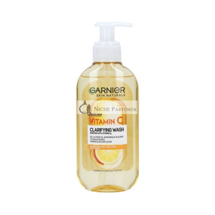 Garnier Skin Naturals Gél na umývanie tváre s vitamínom C, 200ml
