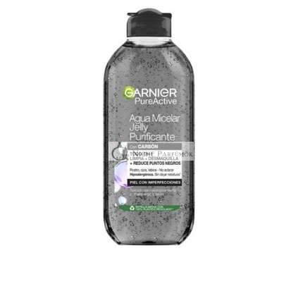 Pure Active Čistiaca micelárna gélová voda na pleť s čiernymi bodkami, 400 ml