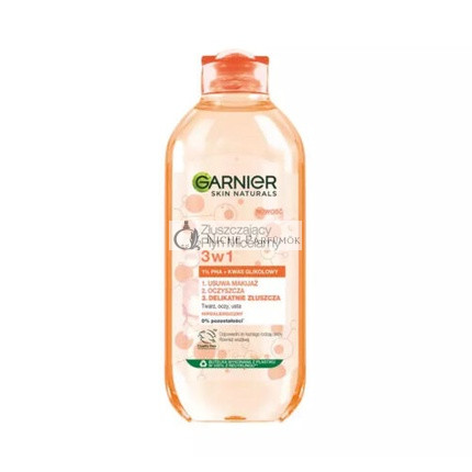 Garnier Skin Naturals Micelárna tekutina Exfoliačny 3v1, 400ml