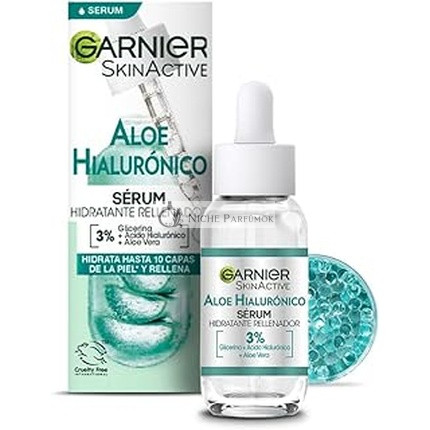 Garnier Hydratačné sérum pre pevný a žiarivý teint s upokojujúcou aloe vera a kyselinou hyalurónovou 30 ml