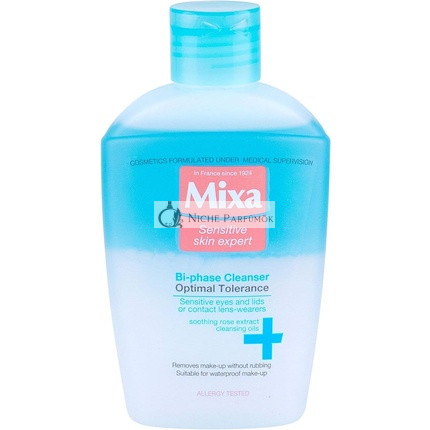 Mixa Optimálna tolerancia dvojfázový čistič 125ml na odstraňovanie make-upu z očí