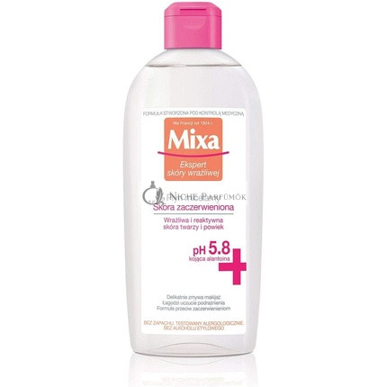 MIXA Expert Micelárna voda pre citlivú pleť s začervenaním 400ml