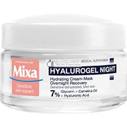 Hyalurogel Hydratačný Krém-Maska na Nočnú Regeneráciu, 50ml