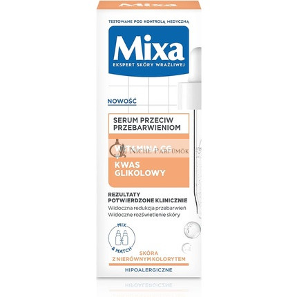 Mixa Sérum proti zafarbeniu pleti s vitamínom CG a glykolovou kyselinou