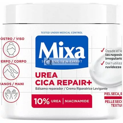 UREA CICA REPAIR+ Opravný balzam, 400ml