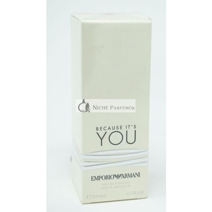 Emporio Armani Because it's you Zmyselný Sprchový Gél 200ml