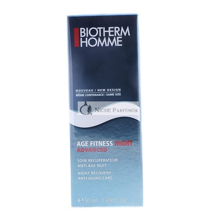 Biotherm Homme Age Fitness Advanced Nočný Anti-aging Gél, 50ml