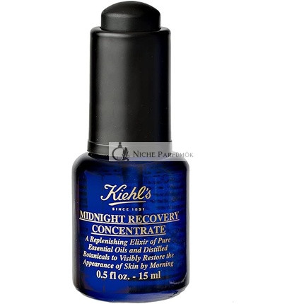 Kiehl's Midnight Recovery Concentrate Hydratačný olej na tvár 15ml