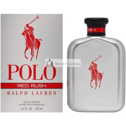 Ralph Lauren Polo Red Rush Eau De Toilette Pánsky Sprej, 125ml