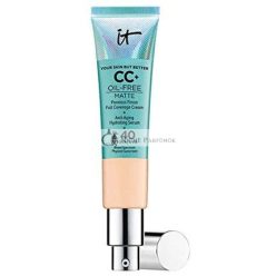   IT Cosmetics Your Skin But Better CC+ Bezolejový Matný s SPF 40 32ml Svetlá Stredná