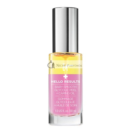 IT Cosmetics Hello Results Baby-Smooth Glykolická Kyselina Peel + Starostlivý Pleťový Olej s Arganovým Olejom, 30ml