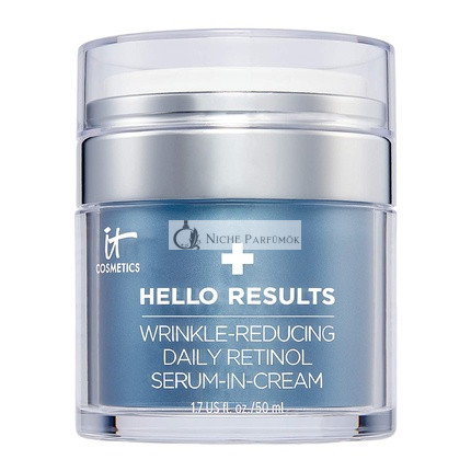 IT Cosmetics Hello Results Sérum-Krém proti vráskam s retinolom, niacinamidom, vitamínom B5 a vitamínom E, 50 ml
