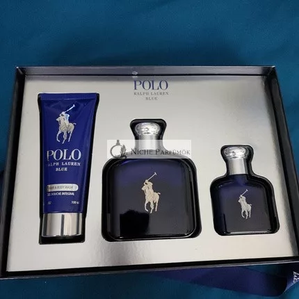 Polo Blue od Ralph Lauren pre mužov 3-dielna darčeková sada