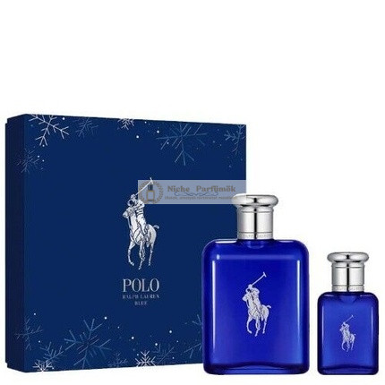 Ralph Lauren Polo Blue Eau De Toilette 125ml + Eau De Toilette 40ml Sprej Darčekový Set