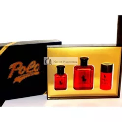   Ralph Lauren Polo Red 3-dielna sada EDT 125ml + 40ml + 75ml Deostick
