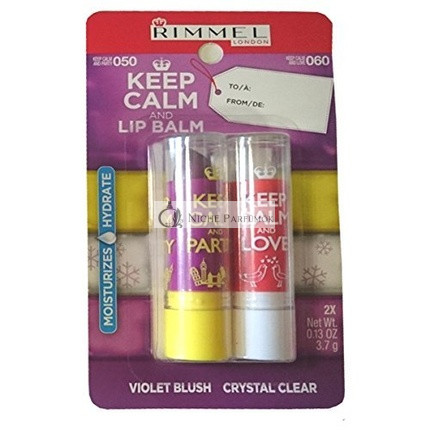 Rimmel Keep Calm and Love Balzam na pery v fialovom odtieni