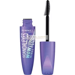 Rimmel Scandaleyes Wow Wings Riasenka 001 Čierna, 12ml
