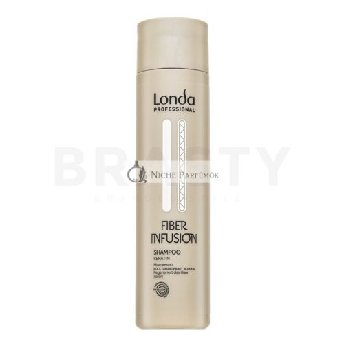 Londa Professional Fiber Infusion Shampoo vyživujúci šampón pre suché a poškodené vlasy 250 ml