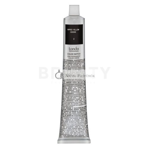 Londa Professional Color Switch Semi Permanent Color Creme semi-permanentná farba na vlasy Yippee! Yellow 80 ml
