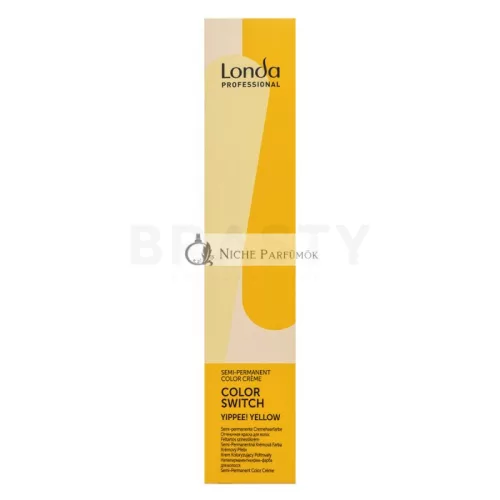 Londa Professional Color Switch Semi Permanent Color Creme semi-permanentná farba na vlasy Yippee! Yellow 80 ml
