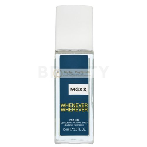 Mexx Whenever Wherever deodorant s rozprašovačom pre mužov 75 ml