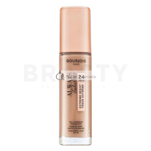 Bourjois Always Fabulous 24HRS Extreme Resist Foundation tekutý make-up pre zjednotenie farebného tónu pleti 200 Rose Vanilla 30 ml