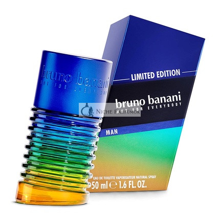 Bruno Banani Limitovaná Edícia Eau de Toilette Aftershave pre Mužov, 50 ml