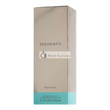 Tiffany & Co. Rúžovo zlaté telové mlieko 200ml