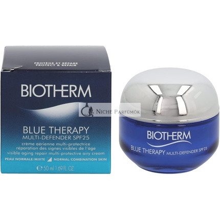 Biotherm Blue Therapy Multi-Defender Krém SPF 25 pre Normálnu/Kombinovanú Pokožku, 50 ml
