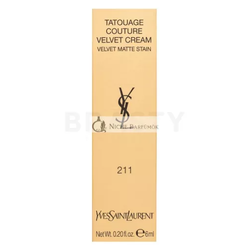 Yves Saint Laurent Tatouage Couture tekutý rúž so zmatňujúcim účinkom 211 Chili Incitement 6 ml