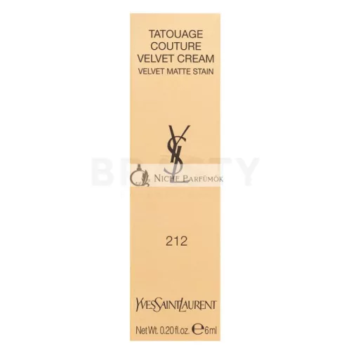 Yves Saint Laurent Tatouage Couture tekutý rúž so zmatňujúcim účinkom 212 Rouge Rebel 6 ml