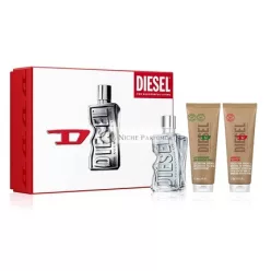   Diesel D Darčeková Sada 100ml Eau De Toilette, 75ml Sprchový Gél, 75ml Hydratačný Krém