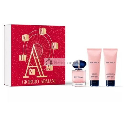Giorgio Armani My Way Eau De Parfume 50ml Sprchový gél a telové mlieko