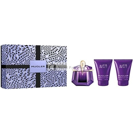 THIERRY MUGLER Alien Eau de Parfum 30ml + Telový krém 2 ks x 50ml Darčeková sada