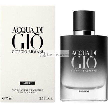 Armani (Giorgio Armani) Acqua di Gio Parfum čistý parfém pre mužov Refillable 75 ml