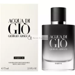   Armani (Giorgio Armani) Acqua di Gio Parfum čistý parfém pre mužov Refillable 125 ml