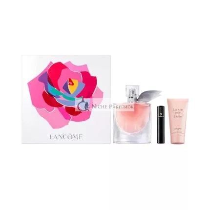 Lancome La Vie Est Belle Darčeková sada - Eau de Parfum 50ml, Telový krém 50ml a Mini riasenka
