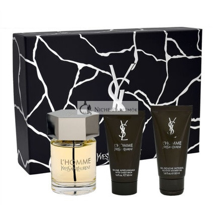 Yves Saint Laurent L'Homme, 100 ml EDT, 50 ml SG, 50 ml ASB