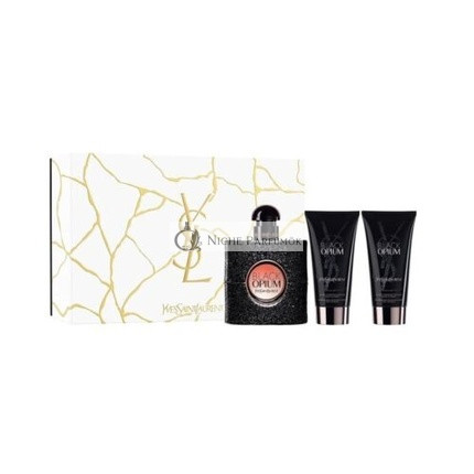 Yves Saint Laurent Black Opium Sada Eau de Parfum 50ml + 2 Telové mlieko 50ml