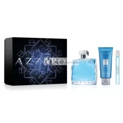   Azzaro Chrome Eau de Toilette Fresh Mens Cologne Gift Set, Citrus Aquatic Cologne for Men Lasting Wear
