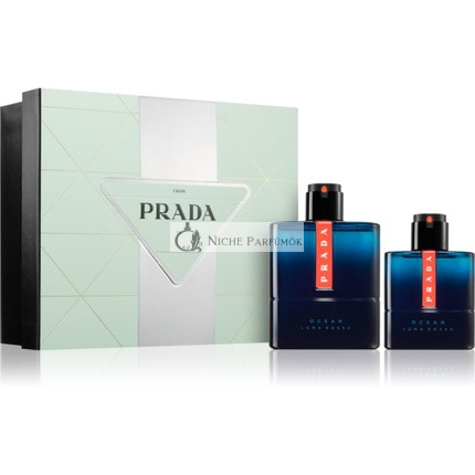 Prada Luna Rossa Ocean darčeková súprava pre mužov - balenie: darčeková súprava
