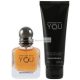 Giorgio Armani Stronger With You Eau De Toilette 50ml a sprchový gél 75ml