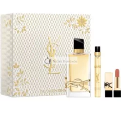   Yves Saint Laurent Libre Eau De Parfum 50 ml, 10 ml, Telové mlieko 50 ml set