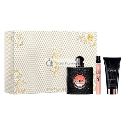 Yves Saint Laurent Black Opium Eau De Parfum Darčeková Sada 50 Millilitrov