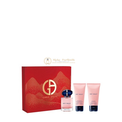 Giorgio Armani My Way Eau De Parfum Set - 50 Ml S Telom a Sprchovým Gélom