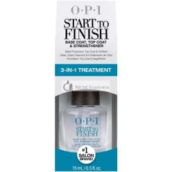   OPI Začnite a dokončite 3 v 1 Posilňovač Základný a Vrchný lak